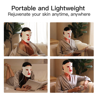 Megelin LED Red Light Therapy Face Mask